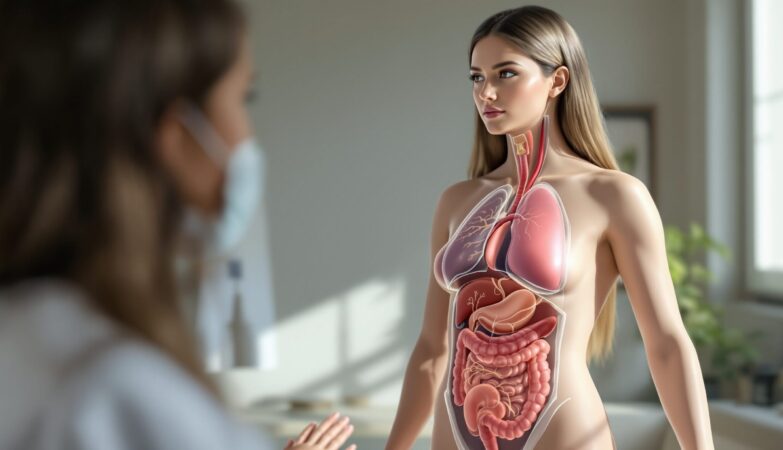 corps humain femme organe