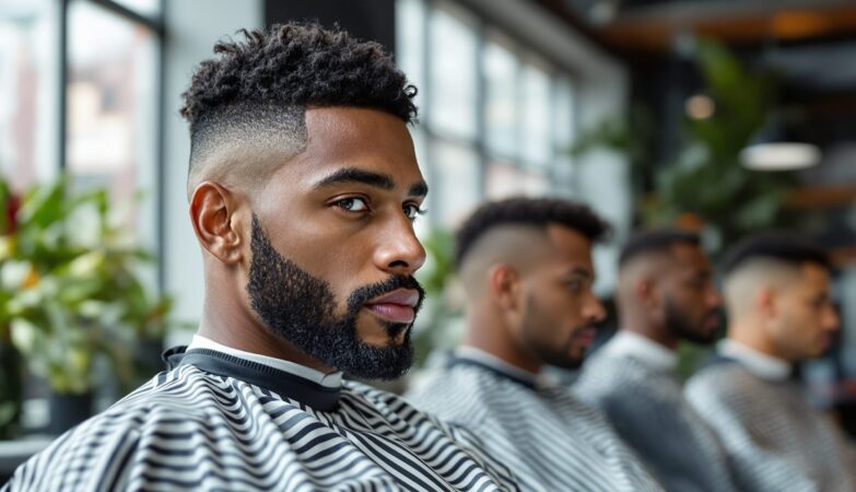 coupe homme court