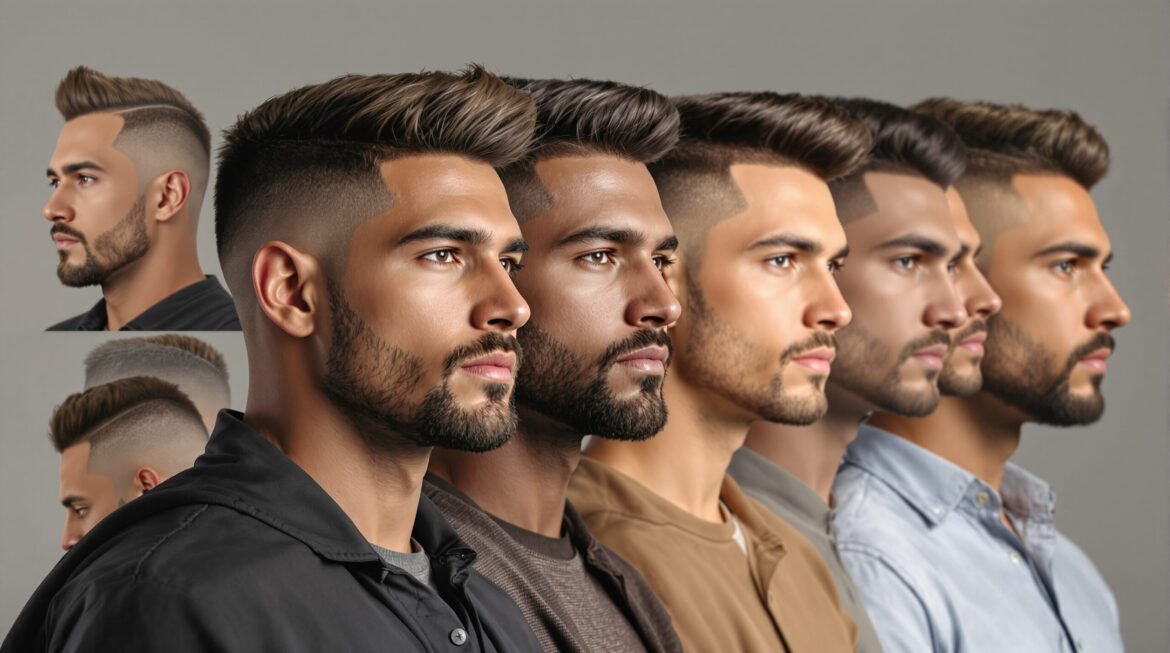 Coupe de cheveux homme dégradé : les 9 styles adaptés à chaque visage