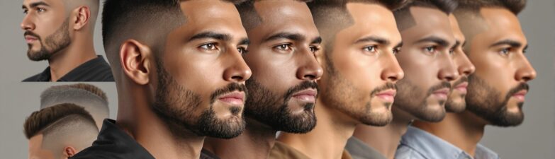 coupe de cheveux homme dégradé