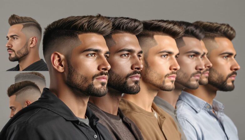 coupe de cheveux homme dégradé